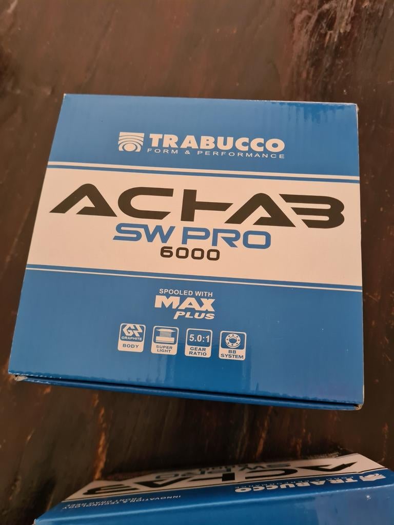 Nieuwe Trabucco zeemolens! SW PRO 6000., Watersport en Boten, Hengelsport | Zeevissen, Molen, Nieuw, Zeemolen, Ophalen of Verzenden