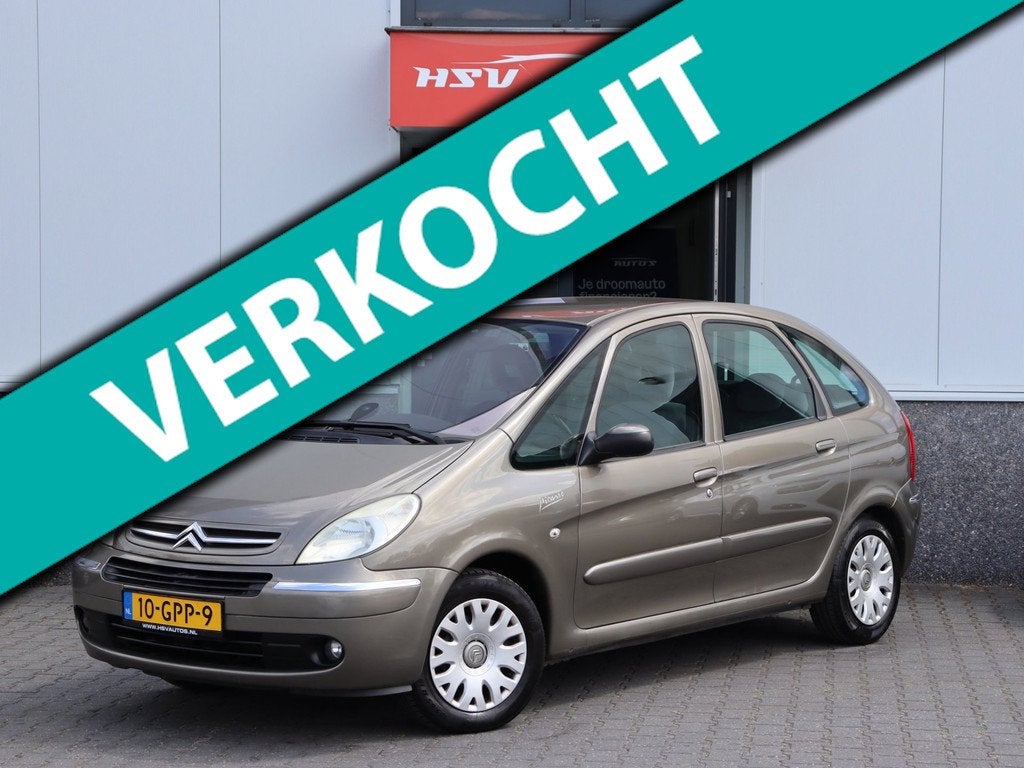 Citroen Xsara Picasso 1.6i-16V Image airco, Auto's, Voorwielaandrijving, Bruin, Handgeschakeld, 1587 cc