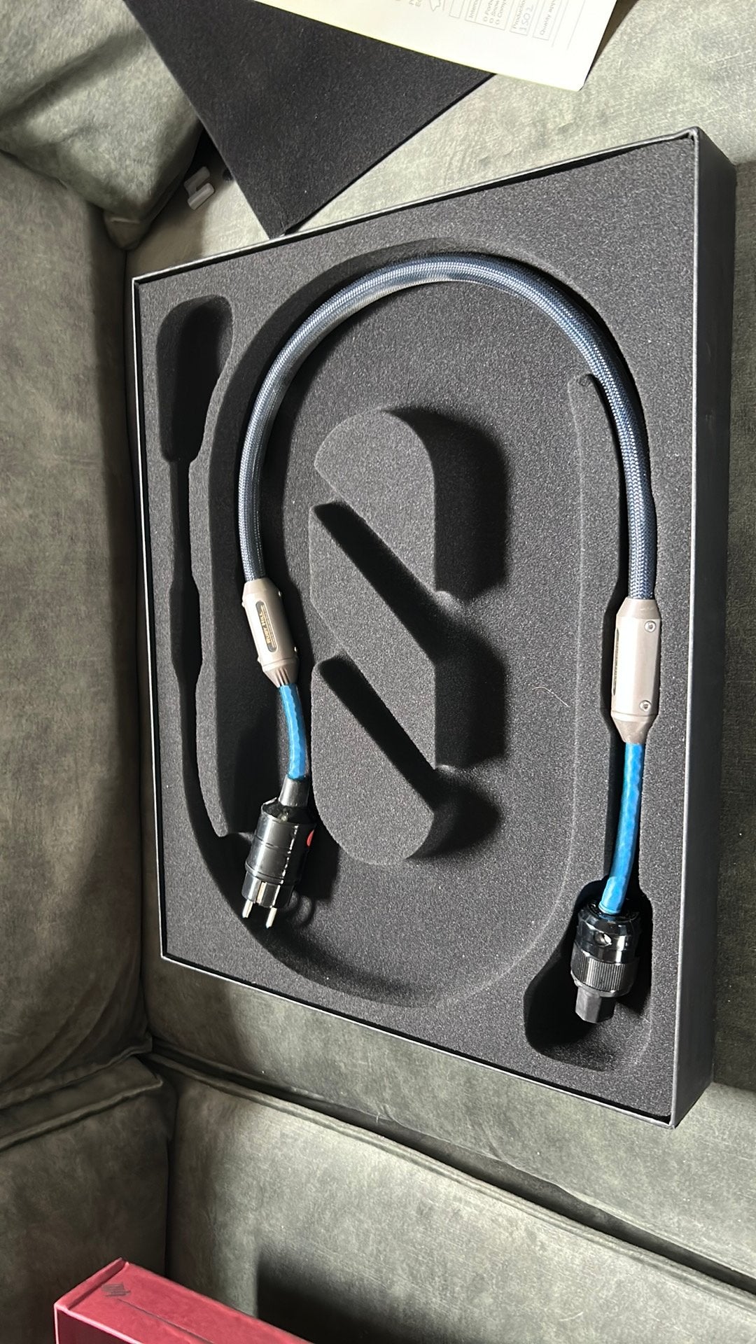 Siltech netkabel Ruby Hill Signature serie, Ophalen of Verzenden, Zo goed als nieuw, Minder dan 2 meter