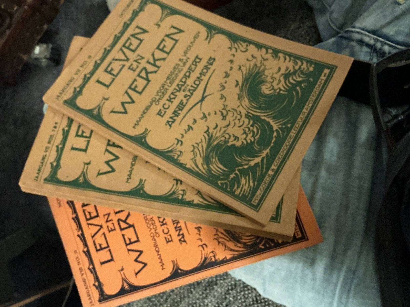 Oude maandbladen 'Leven en Werken' (1922), Boeken, Ophalen of Verzenden, Gelezen, Overige typen