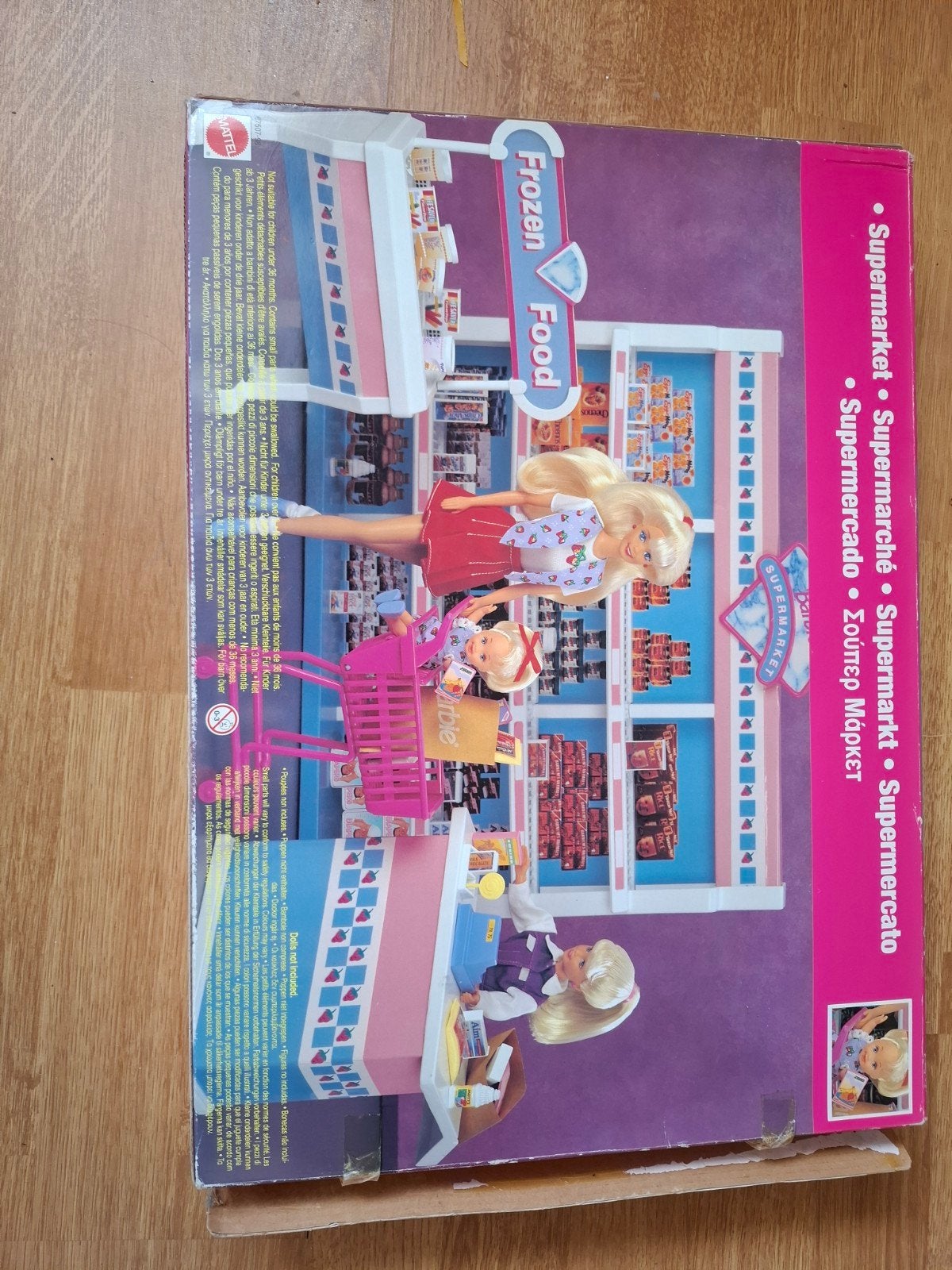 Barbie Supermarkt Speelset - Frozen Food, Ophalen of Verzenden, Gebruikt, Barbie
