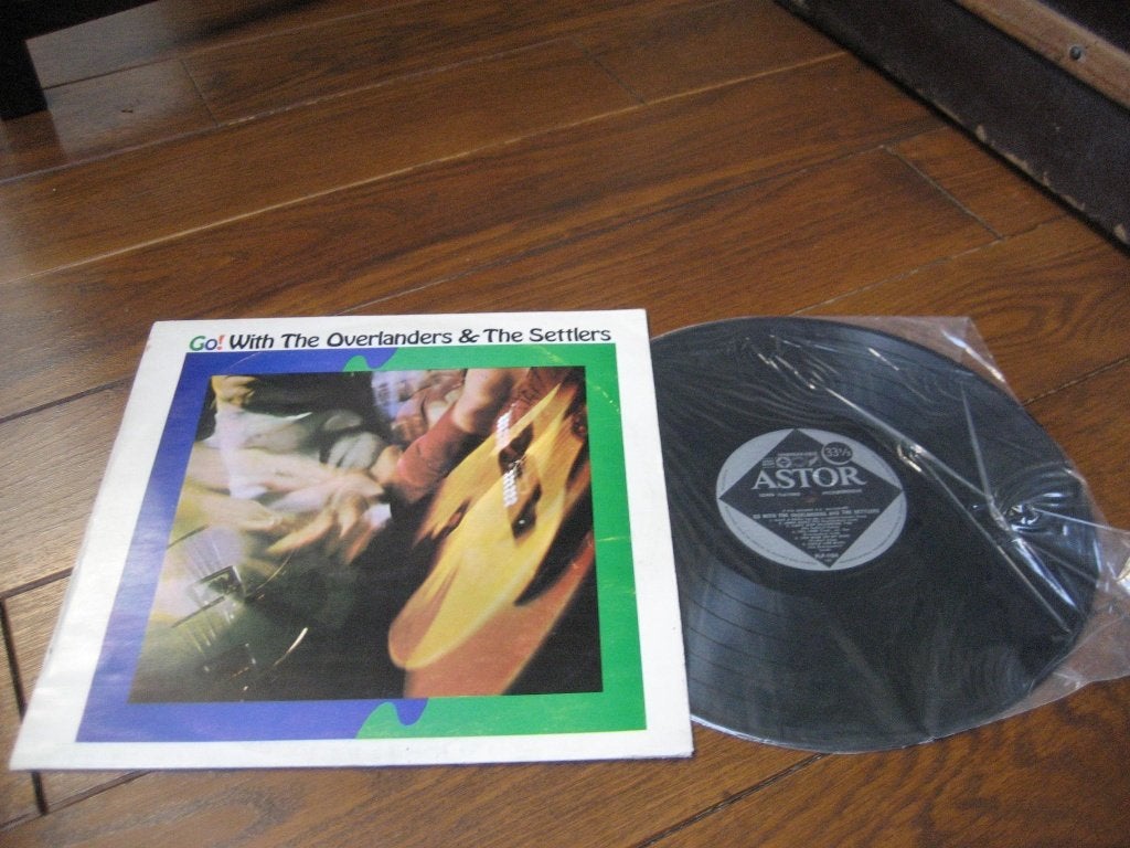 Go! With the overlanders and the settlers 60s lp, Ophalen of Verzenden, Zo goed als nieuw, 12 inch, LP