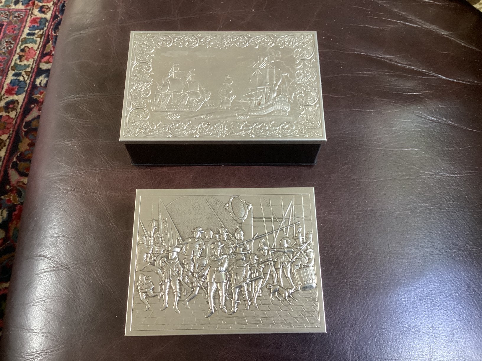 2 oude sigaretten doosjes, Antiek en Kunst, Ophalen of Verzenden