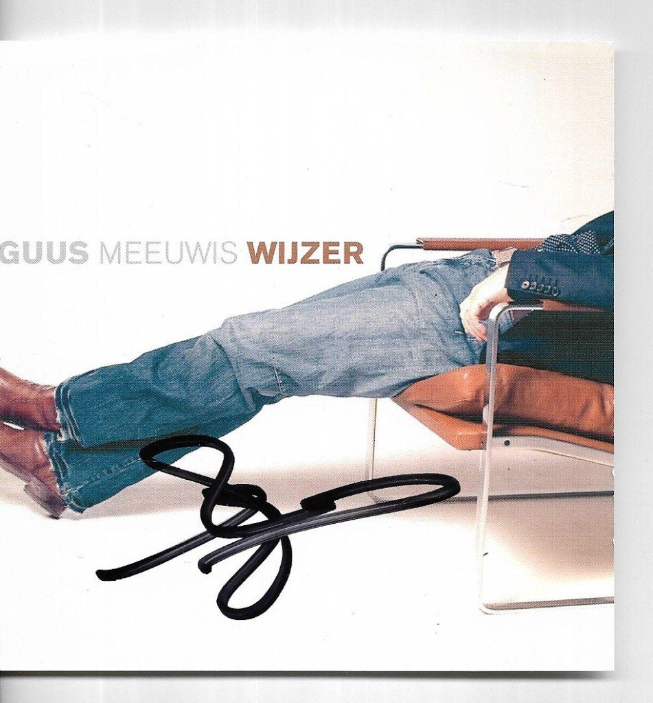 Guus Meeuwis 2 cd (Gesigneerd), Cd's en Dvd's, Bonusmateriaal, Ophalen of Verzenden, Zo goed als nieuw, Levenslied of Smartlap