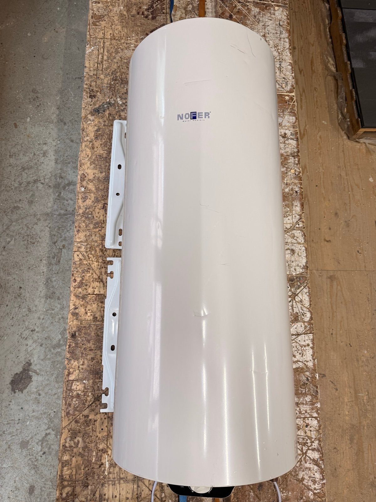 Nofer 120 liter elektrische boiler - Verticale/Horizontale, Ophalen, Gebruikt, 100 liter of meer, Boiler