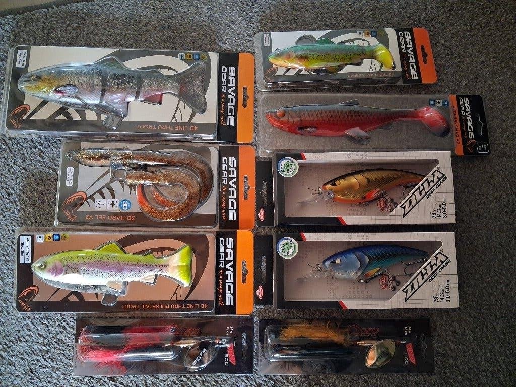 BIG BAITS....Kunstaas voor Snoek...Nieuw!, Tinstraat, Savage Gear, Overige typen, Nieuw