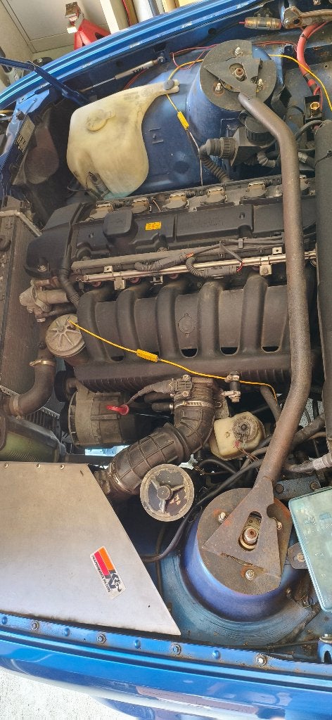 BMW E30 M52B28 motor met 5-bak, pasklaar voor E30 swap, Auto-onderdelen, Motor en Toebehoren, Ophalen, BMW