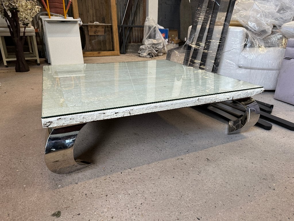 Rofra Home Railway XL salontafel  – 130 cm, Ophalen of Verzenden, Rofra Home, Industrieel, Rechthoekig