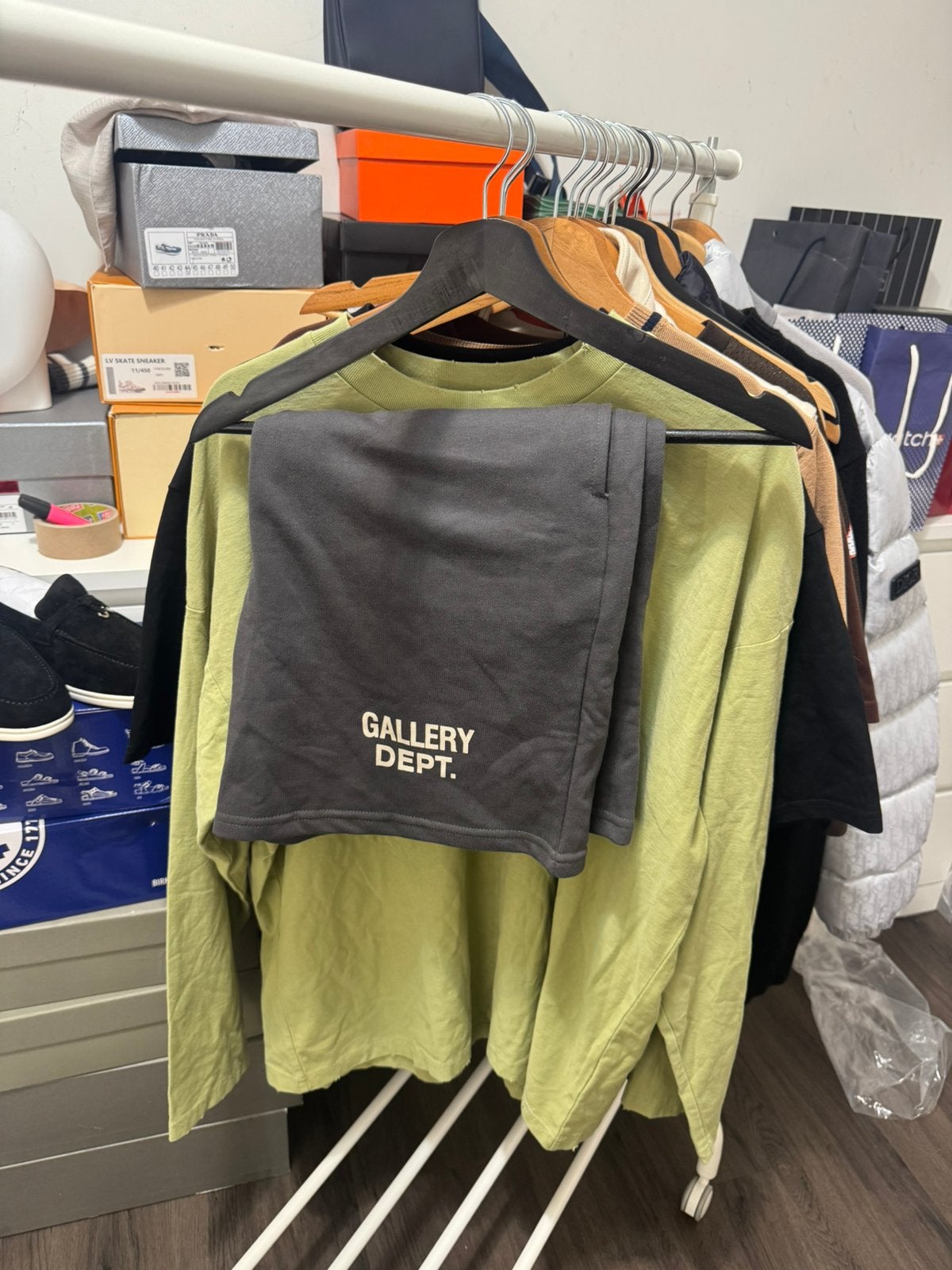 Gallery Dept. Shorts grijs, Ophalen of Verzenden, Nieuw, Grijs
