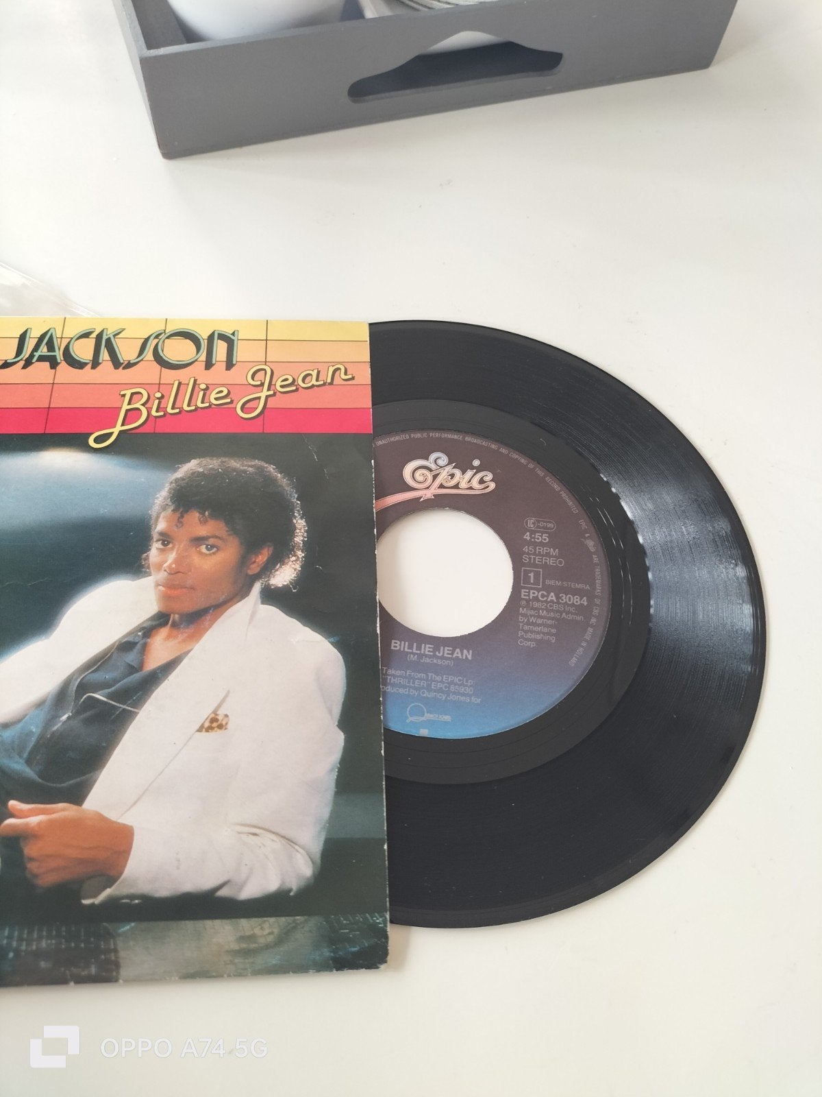 Michael Jackson - Billie Jean (Vinyl Single), Cd's en Dvd's, Vinyl Singles, Gebruikt, Pop, EP, 7 inch, Ophalen of Verzenden