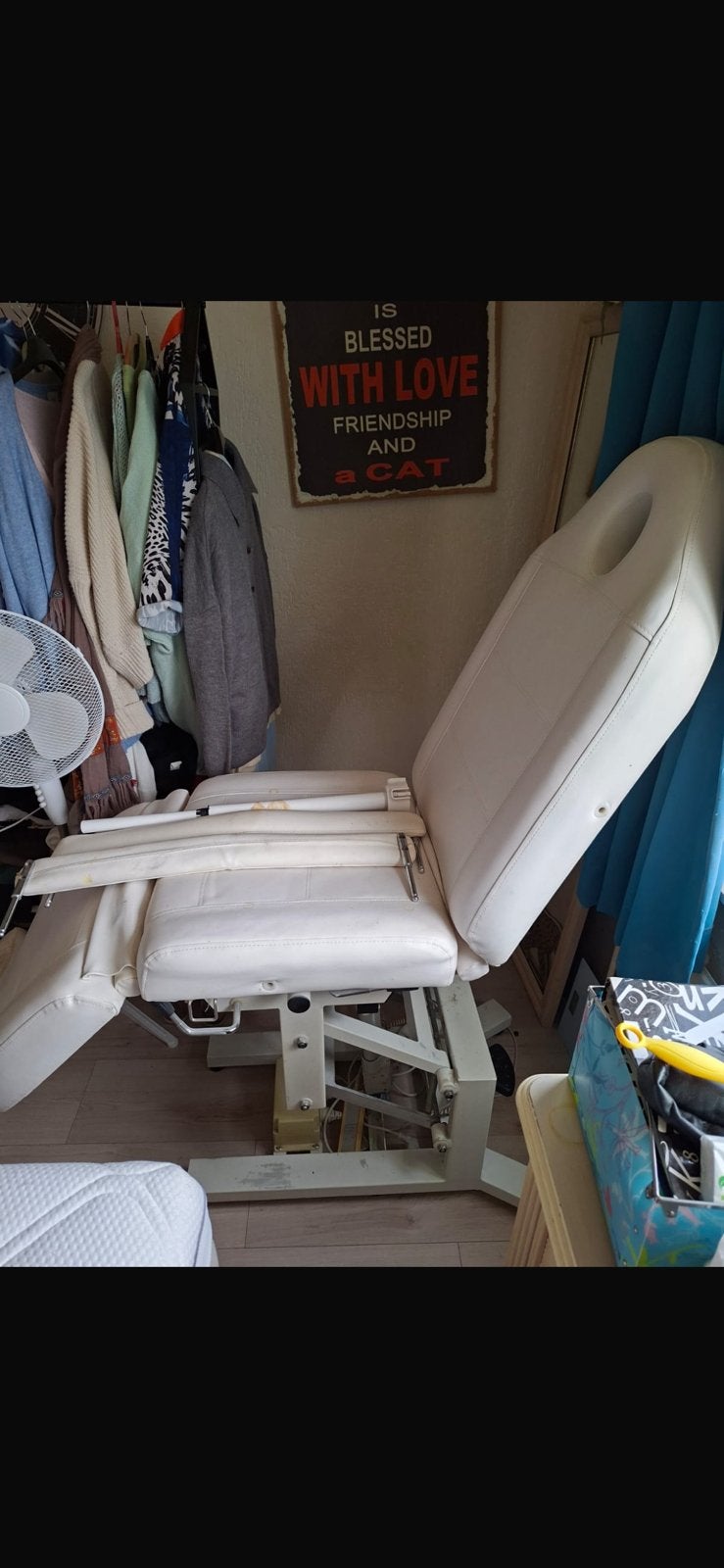Gratis massage tafel, Ophalen, Gebruikt, Massagestoel of Kussen