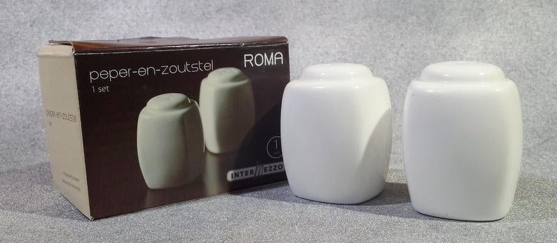 Intermezzo Roma peper en zoutstel [3879]  [HuKeSe], Overige typen, Nieuw, Ophalen of Verzenden, Overige stijlen