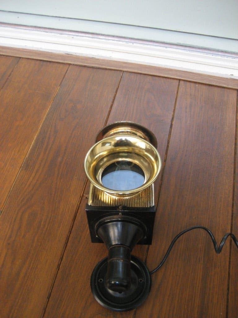 Koetslamp wandlamp retro, Antiek en Kunst, Curiosa en Brocante, Ophalen of Verzenden