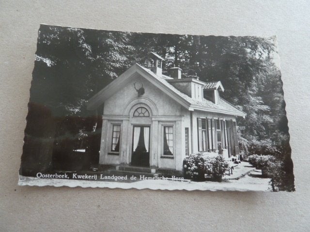 Oosterbeek 1963 Kwekerij Landgoed de Hemelsche Berg, Ophalen of Verzenden, 1960 tot 1980, Gelopen, Gelderland