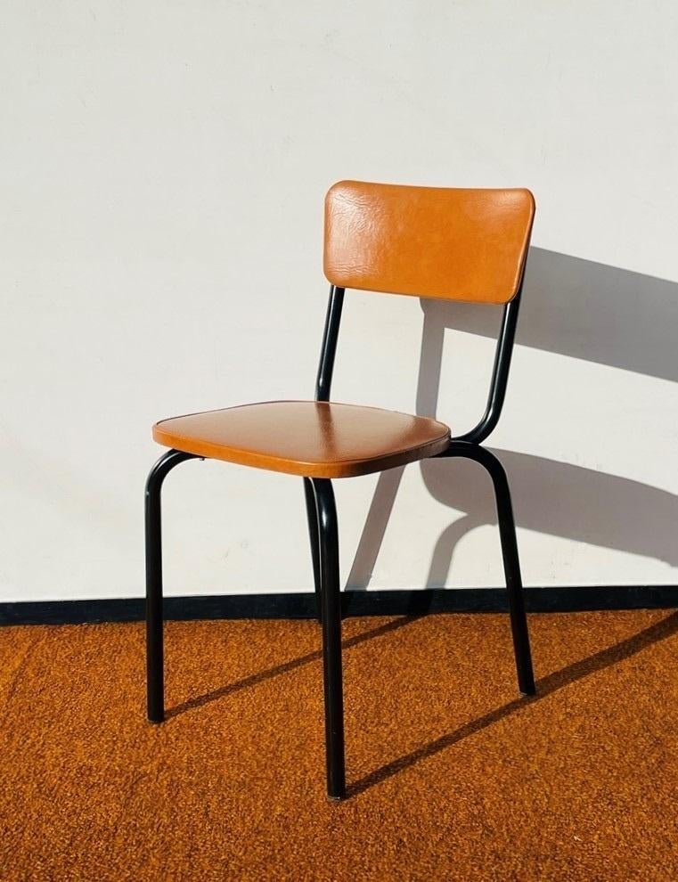 C59 stoel van Pierre Guariche voor Meurop . Vintage 60s, Overige kleuren, Vintage, Ophalen of Verzenden, Zo goed als nieuw
