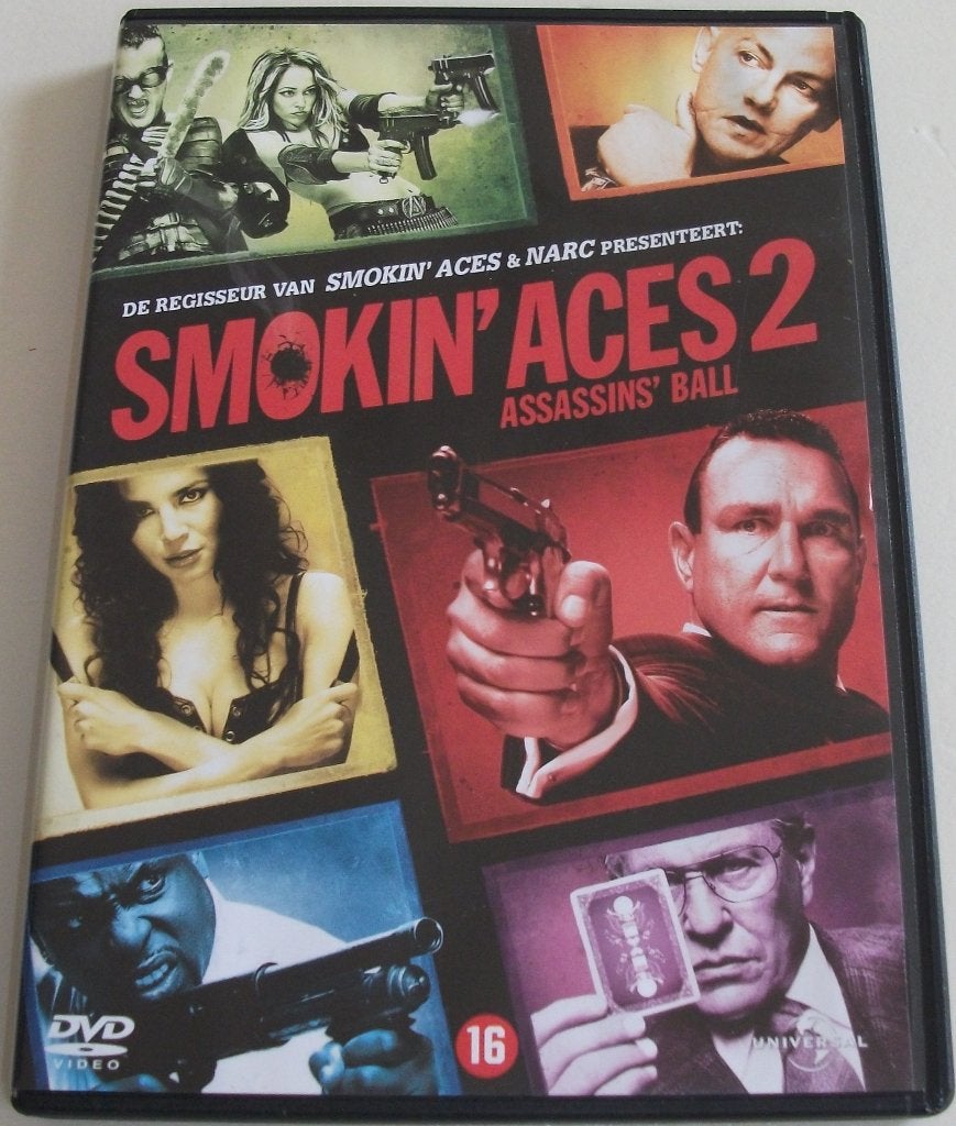 Dvd *** SMOKIN' ACES 2 *** Assassins' Ball, Vanaf 16 jaar, Ophalen of Verzenden, Zo goed als nieuw, Actie