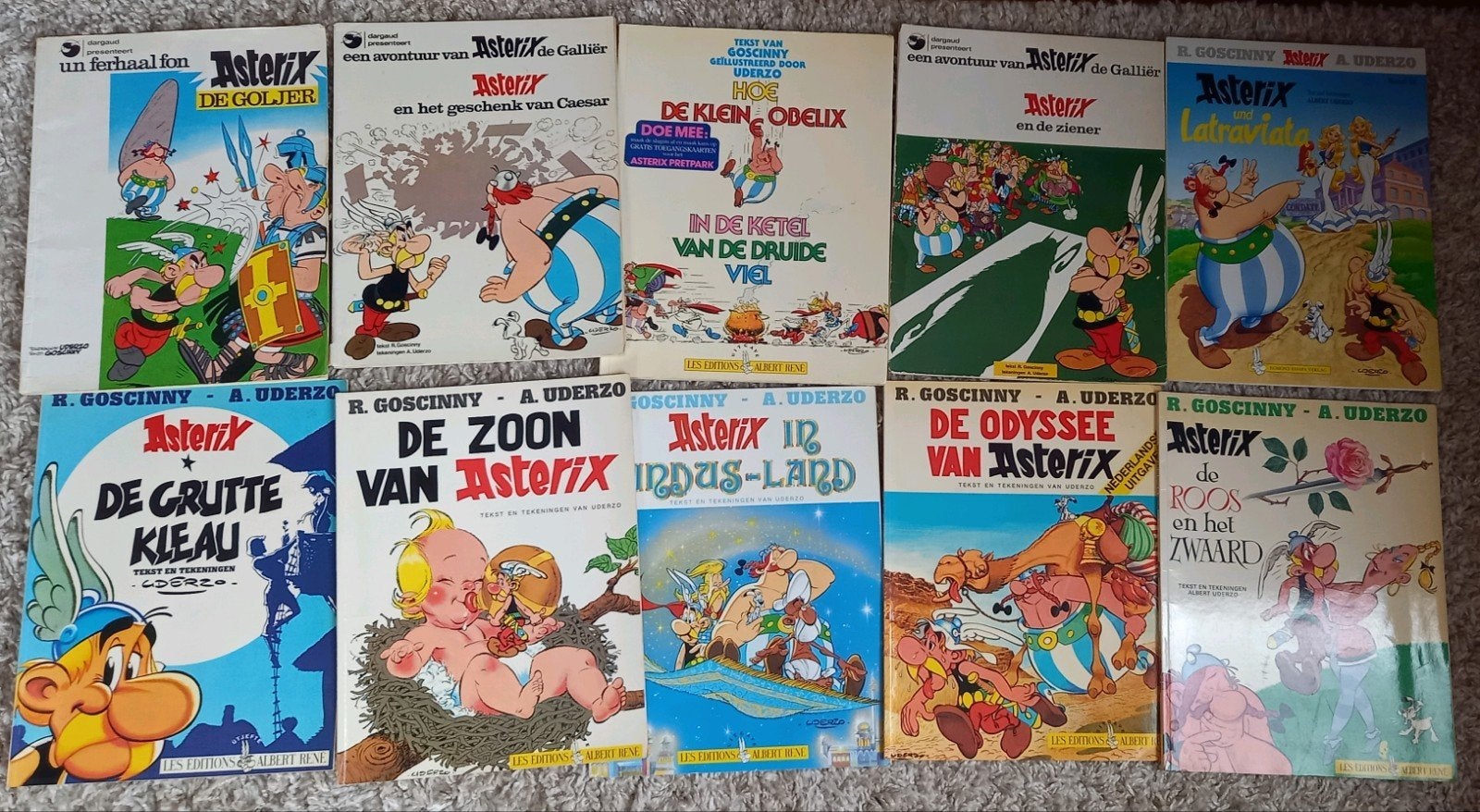 Asterisk en obelisk 10x, Meerdere comics, Ophalen of Verzenden, Europa