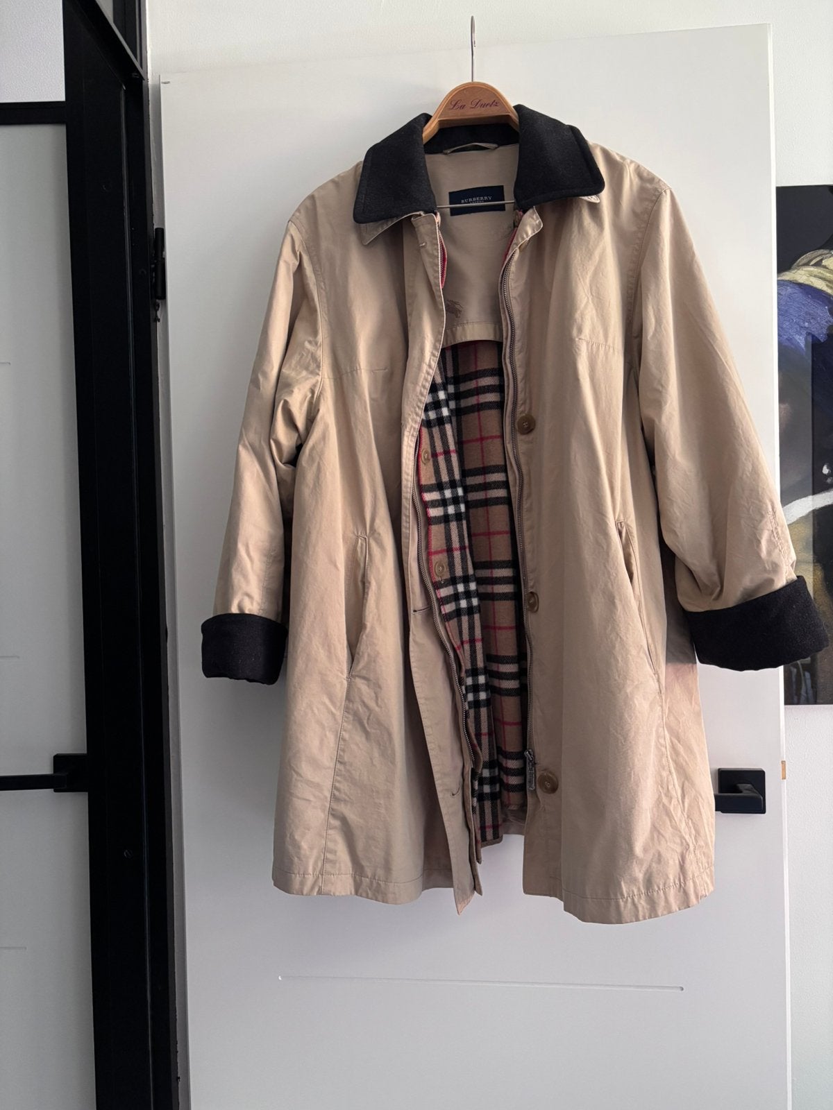 BURBERRY TRENCHCOAT MT 44, Ophalen of Verzenden, Zo goed als nieuw, Maat 42/44 (L), Beige