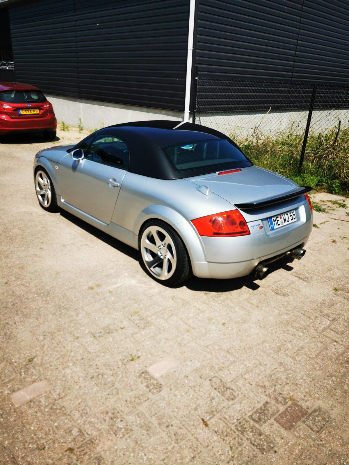 Hardtop voor Audi TT 8N Cabrio - Zilver/Zwart, Ophalen of Verzenden, Gebruikt, Audi