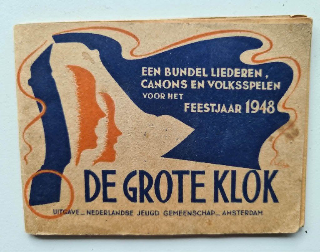 De Grote Klok - Liederen, Canons en Volksspelen Feest 1948, Ophalen of Verzenden