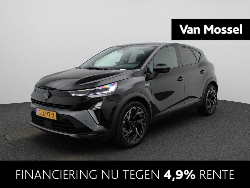 Renault Captur 1.6 E-Tech full hybrid 145 esprit Alpine | Au, Auto's, 1345 kg, Gebruikt, Zwart, Origineel Nederlands