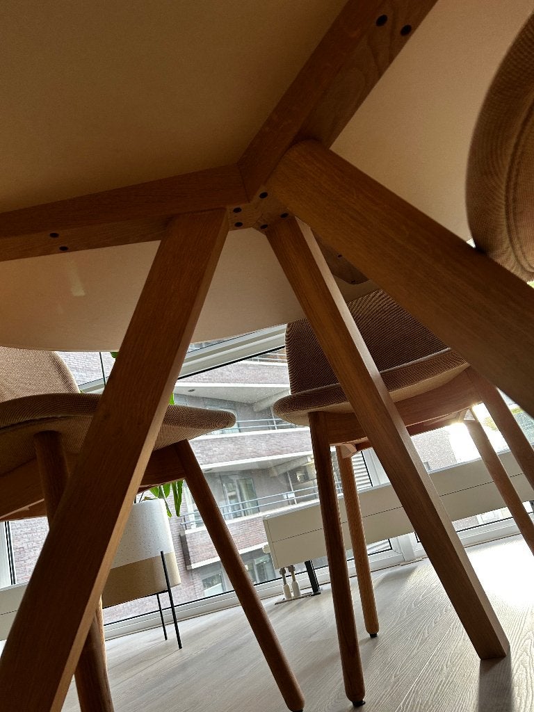 Eethoek, van Hay met Hay verlichting, Ophalen, 50 – 75, Rond, Zo goed als nieuw