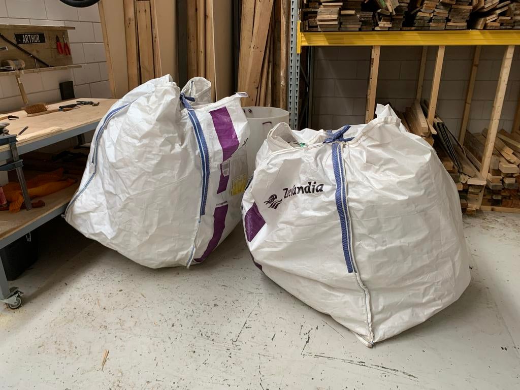 Bigbag, Ophalen, Gebruikt, 100 cm of meer, 60 cm of meer
