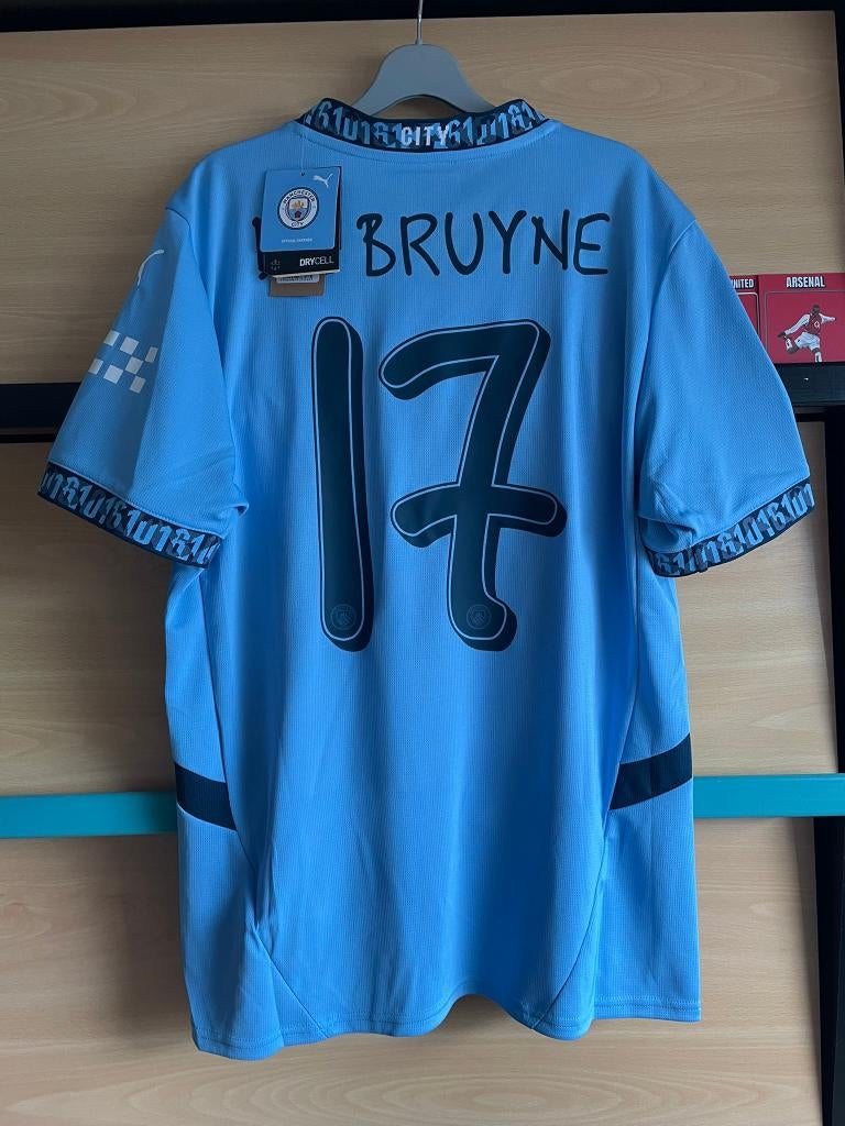 de Bruyne #17 Manchester City Puma Voetbalshirt Nieuw Maat M, Puma, Nieuw, Ophalen of Verzenden, Voetbal