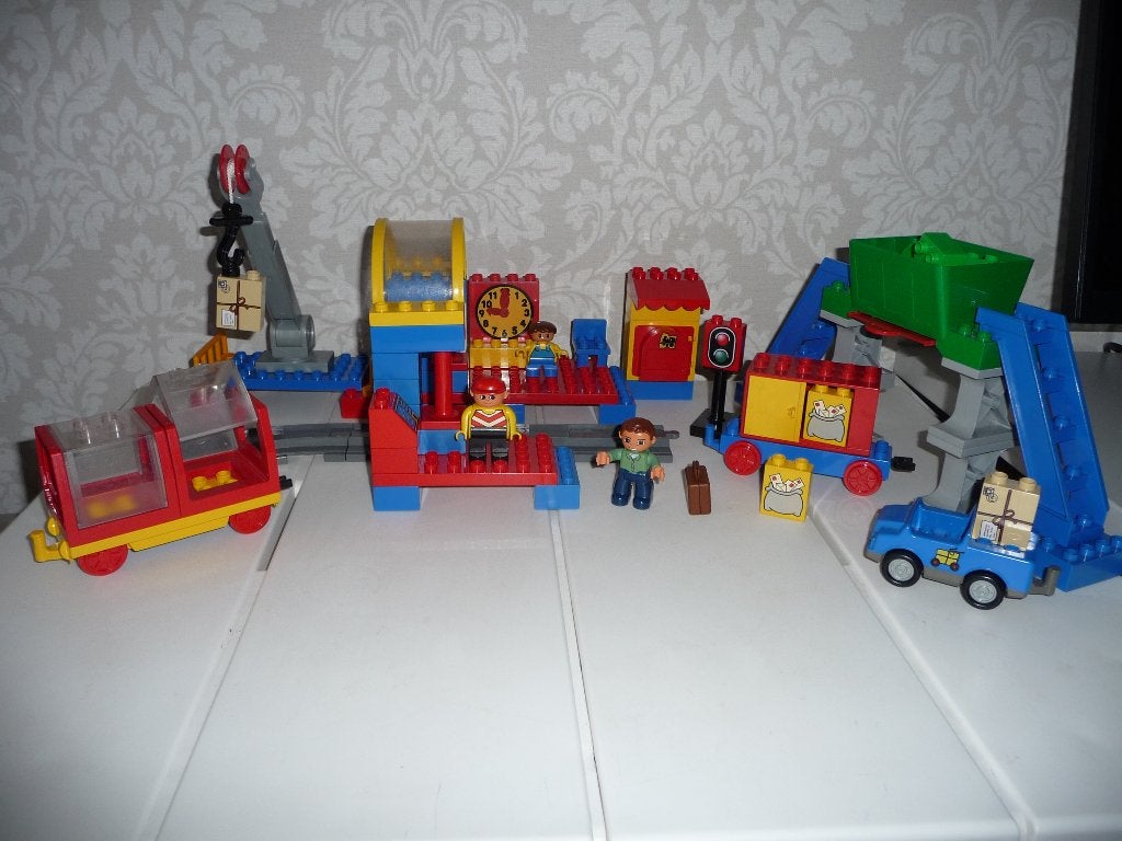 duplo aan vulling  voor de treinbaan, Ophalen of Verzenden, Zo goed als nieuw, Duplo
