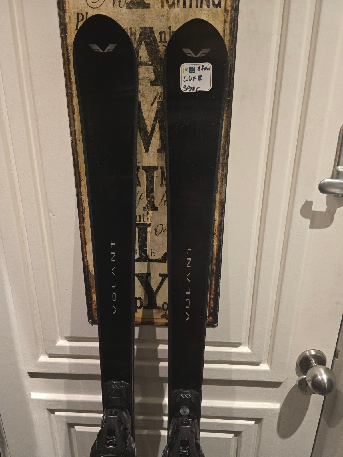 170cm VOLANT BLACK  LUXE GEVORDERD/EXPERT SKI, Overige merken, 160 tot 180 cm, Ophalen of Verzenden, Zo goed als nieuw