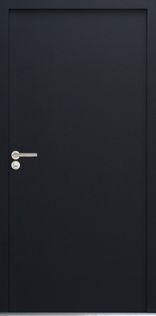 Stalen Buitendeur Volpaneel B90 H200cm Antraciet, Niet ingevuld, 80 tot 100 cm, Niet ingevuld, Nieuw