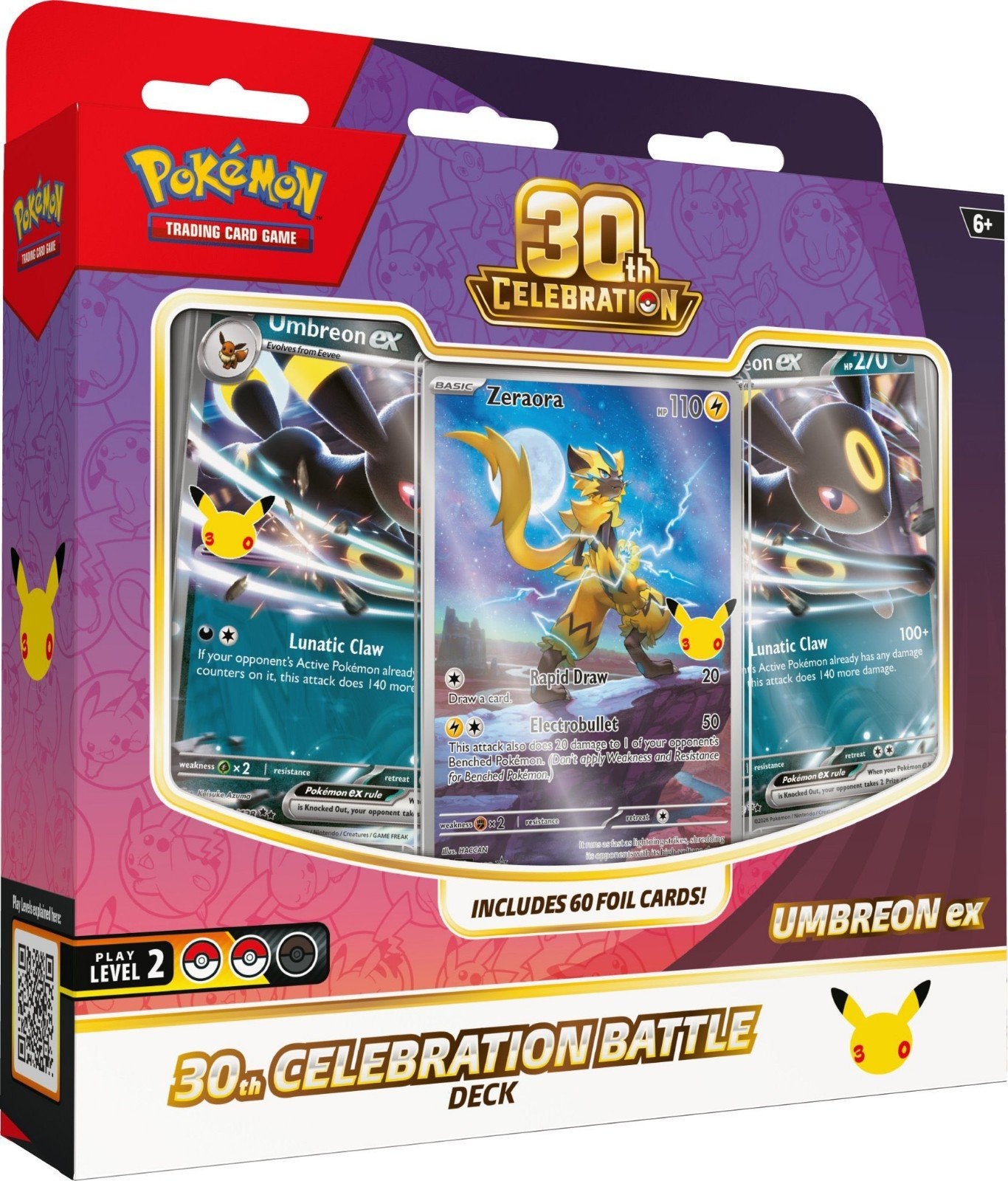 Pokémon 30th Celebration Battle Deck Umbreon Ex, Ophalen of Verzenden, Nieuw