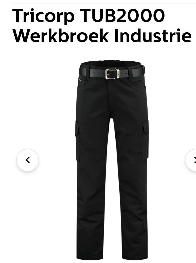 Nieuwe Tricorp werkbroek maat S, Tuin en Terras, Ophalen of Verzenden, Nieuw, Kinderen, Broek