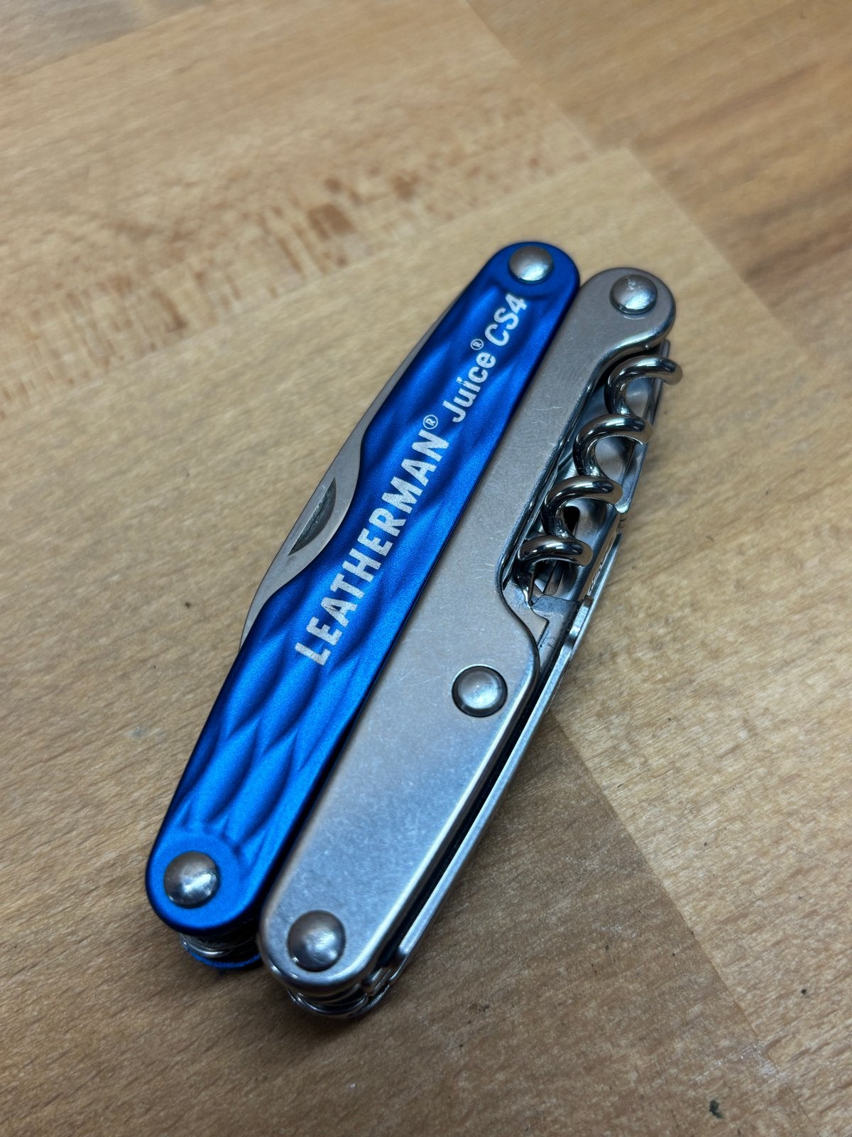 Leatherman Juice CS4 Multitool - Blauw, L, Zo goed als nieuw, L, L