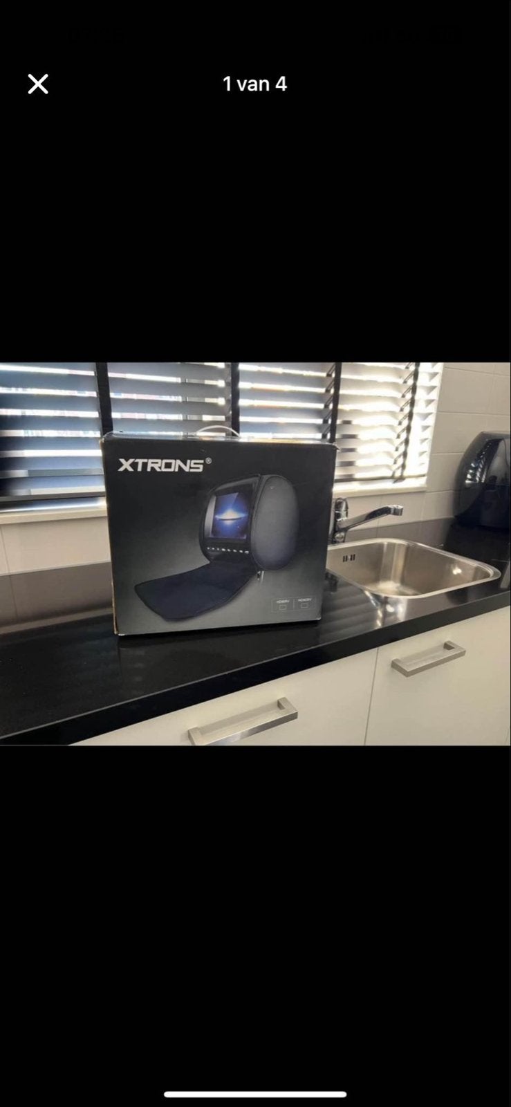 XTRONS Hoofdsteun Monitoren Set - Zo goed als nieuw, Auto diversen, Ophalen of Verzenden, Zo goed als nieuw