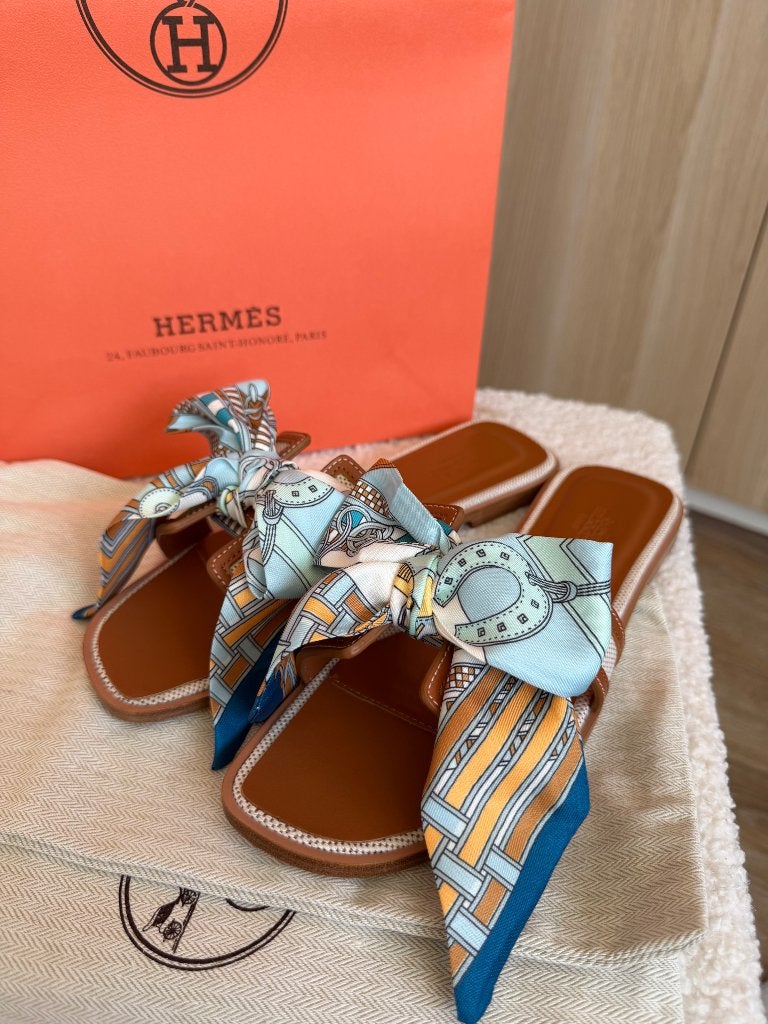 Sandalen dames Hermes, Bruin, Nieuw, Hermes, Sandalen of Muiltjes