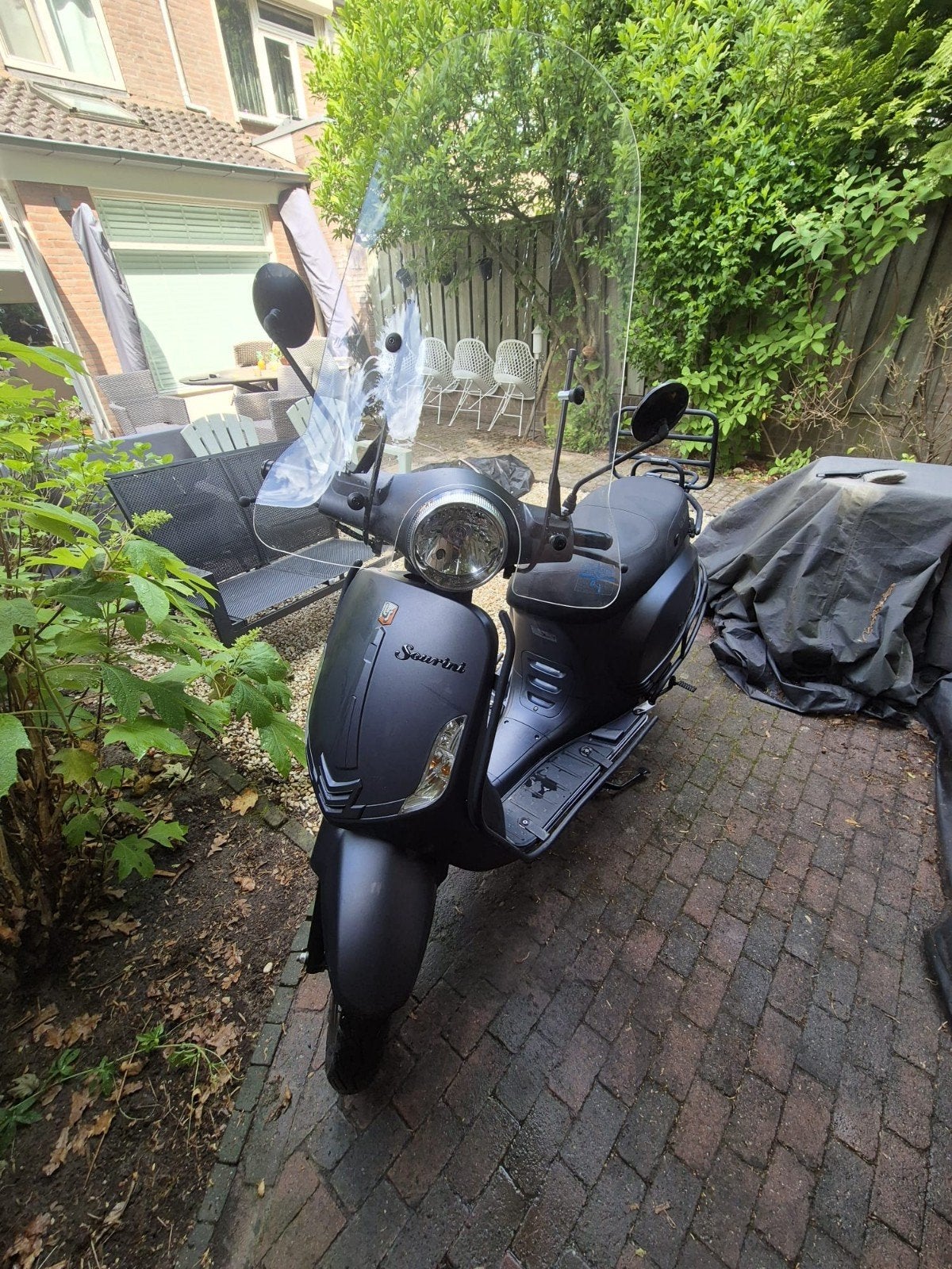 La Souris Sourini Scooter - Antraciet grijs, Zo goed als nieuw, Benzine, Ophalen, Overige merken