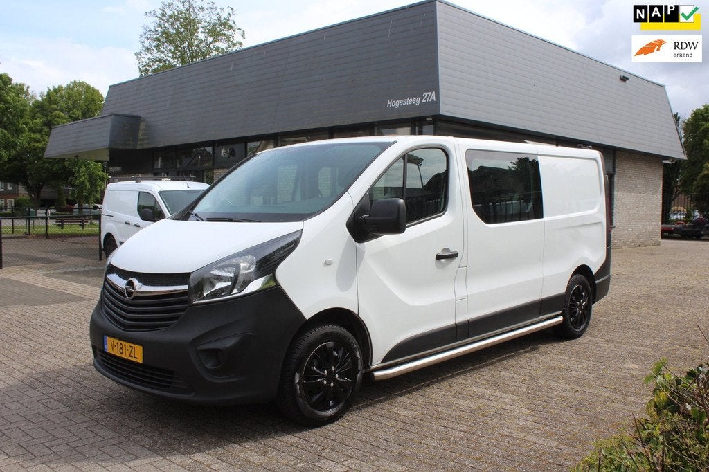 Opel Vivaro DUBBEL CABINE LANGE UITV 1.6 CDTI L2H1 DC Editio, 15 km/l, Gebruikt, 4 cilinders, Bedrijf