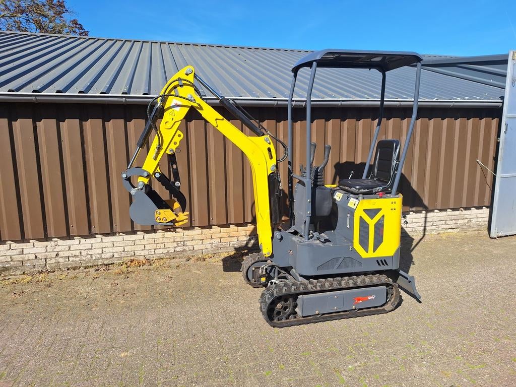 jpc mini kraan 12 pk diesel  met duim, Ophalen of Verzenden, Overige typen