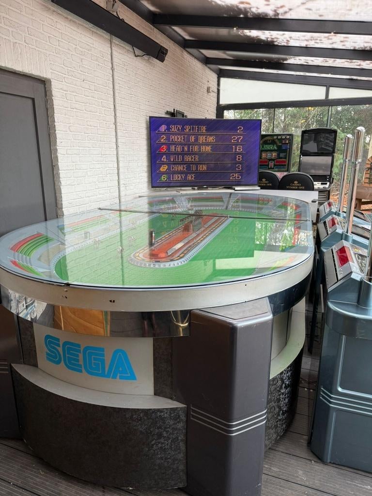 Sega Royal Ascot Gokautomaat, Overige munten, Ophalen, Gebruikt, Met sleutels