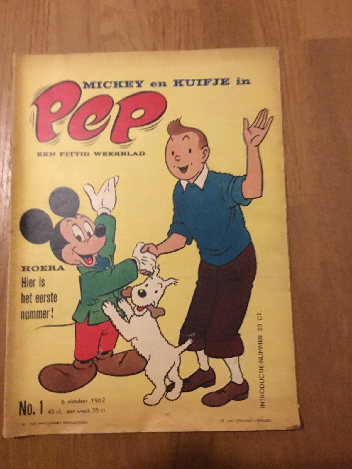 Pep, Eén comic, Ophalen of Verzenden, Zo goed als nieuw, Europa