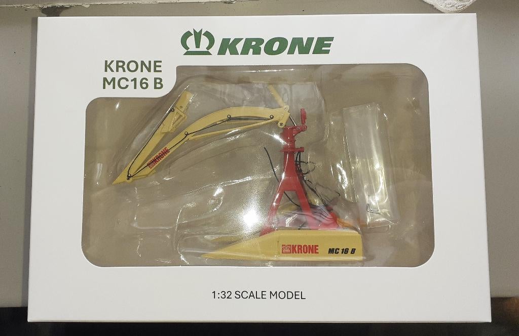 Krone mc16b hakselaar - Marge models, Hobby en Vrije tijd, Modelauto's | 1:32, Ophalen of Verzenden, Nieuw, Tractor of Landbouw
