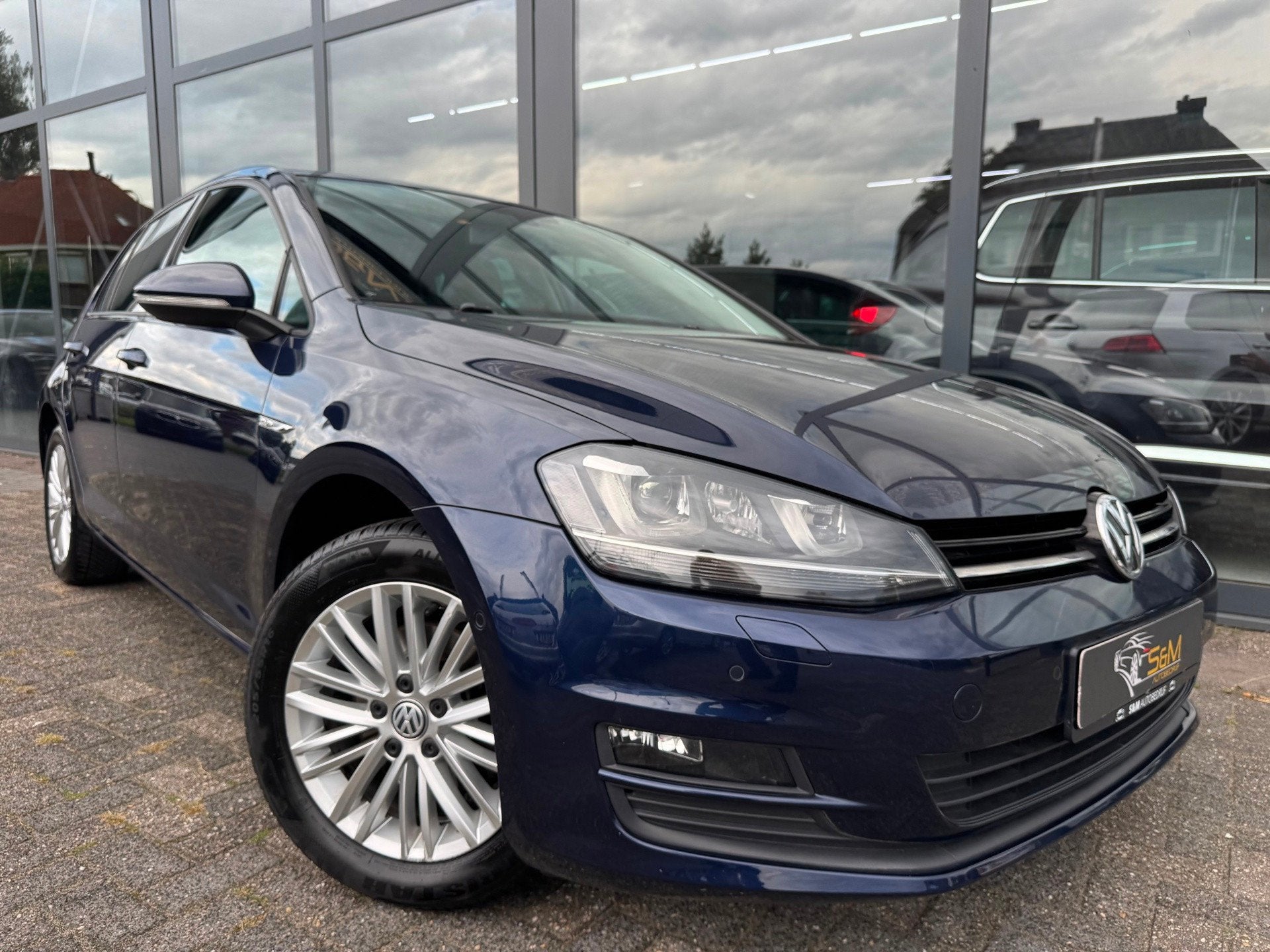 Volkswagen Golf Variant 1.4 TSI Highline Cup, Auto's, Euro 5, Gebruikt, 4 cilinders, Blauw