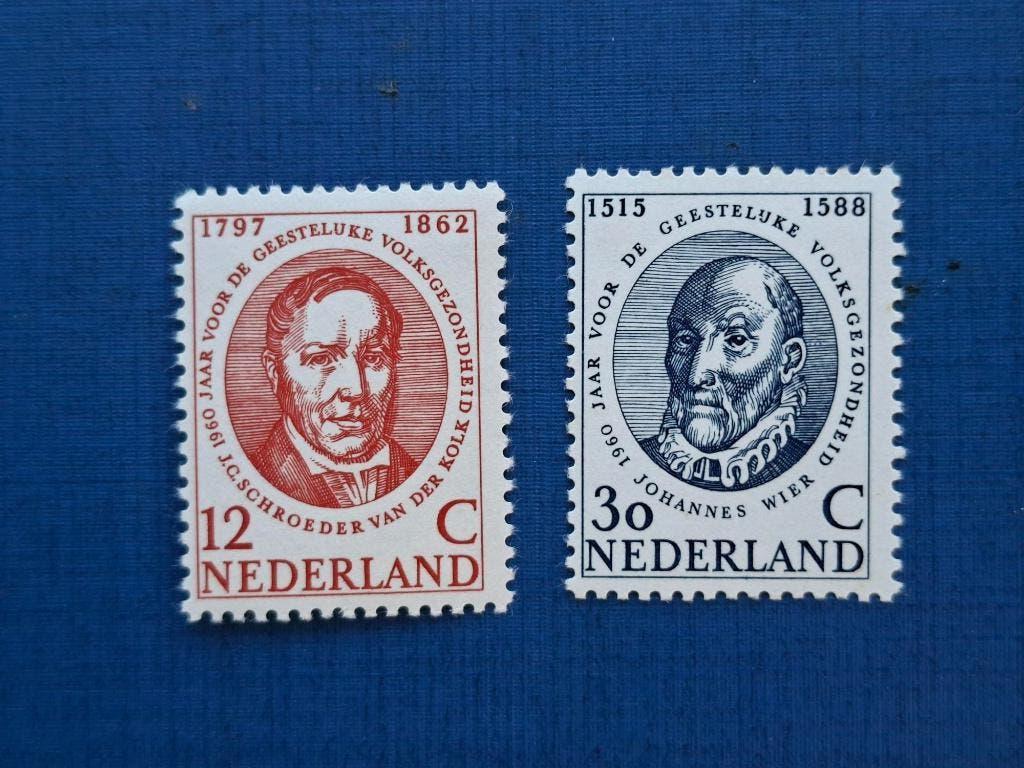 Postzegel NL 1960 PF Geestelijke Volksgezondheid 07-05, Postzegels en Munten, Postzegels | Nederland, Ophalen of Verzenden, Na 1940