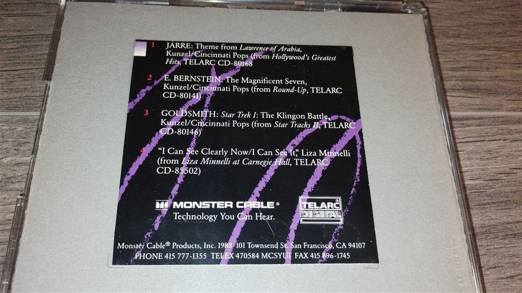 Telarc Meets Monster [Monster Cable Sampler], Ophalen of Verzenden, Zo goed als nieuw