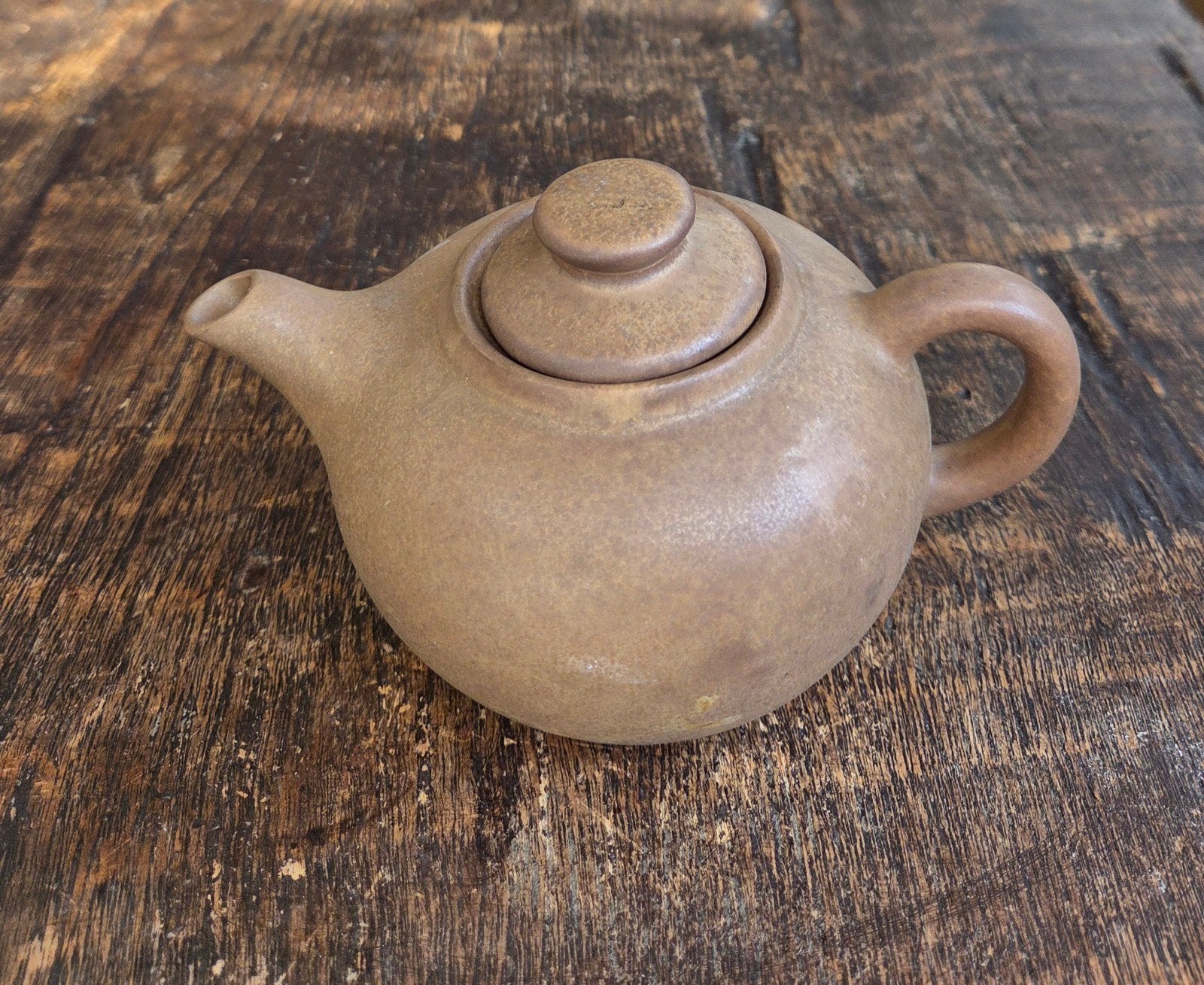 Vintage Brutalistische Steengoed Theepot - Model 300, Ophalen of Verzenden