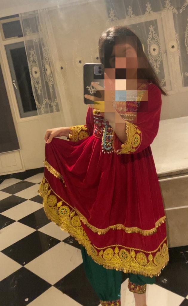 Afghaanse jurk te koop nieuw set, Kleding | Dames, Carnavalskleding en Feestkleding, Ophalen of Verzenden, Zo goed als nieuw, Carnaval