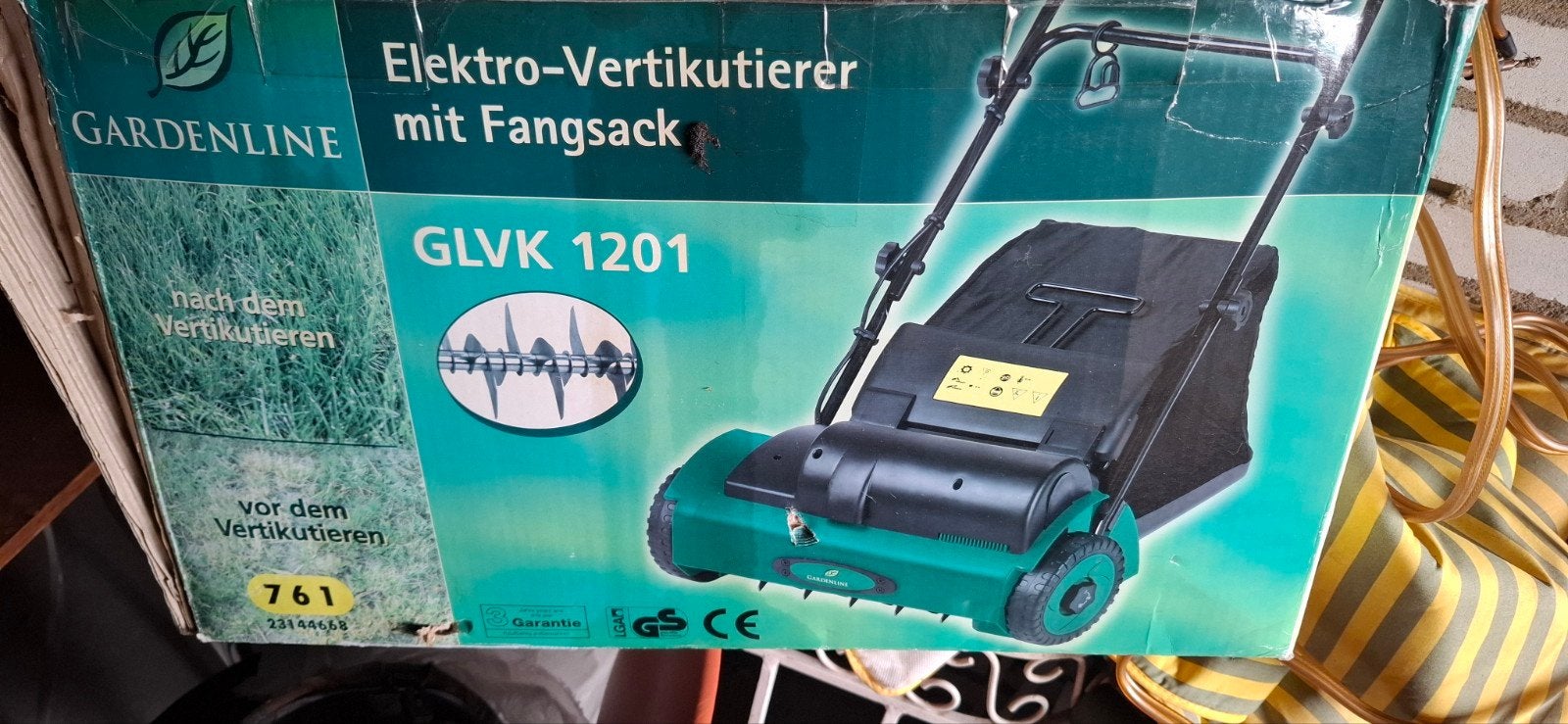 Verticuteermachine gardenline gazon tuin, Tuin en Terras, Ophalen of Verzenden, Elektrisch