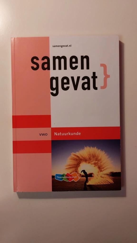 Samengevat Natuurkunde VWO, Ophalen, Zo goed als nieuw, VWO, Natuurkunde