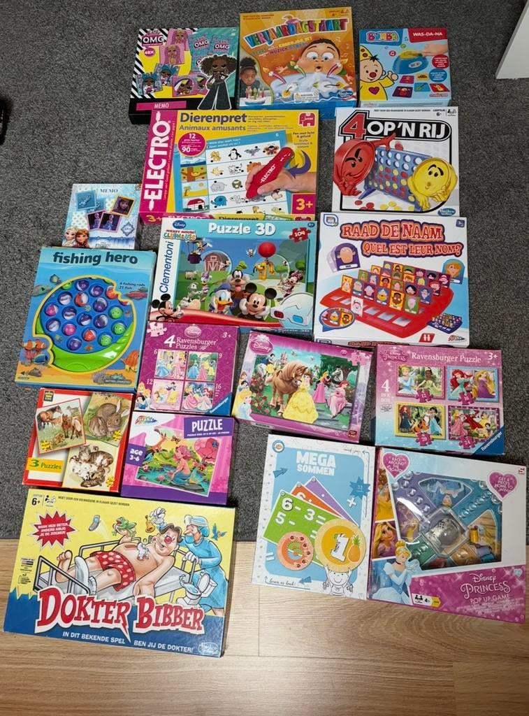 Puzzels en spellen, Ophalen, Meer dan 50 stukjes, Zo goed als nieuw